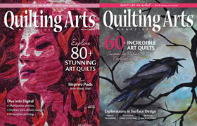 Quilting Arts Magazine - Full Year 2024 Collection - book