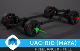 UAC Car Rig plugin for MAYA