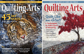 Quilting Arts Magazine - Full Year 2023 Collection - book