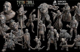 TytanTroll Miniatures Collection 2019-2020 - 模型