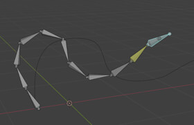 IKurve - Blender 的曲线 IK 绑定插件