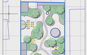 Udemy - Master AutoCAD for Landscape Architects Sketch- Design Plan