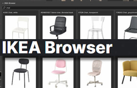 IKEA Browser - Blender导入宜家网站家具模型的插件