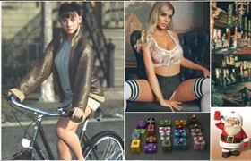 Daz 3D Poser Bundle 3 December 2024