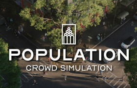 Population - Blender 人类人群模拟插件