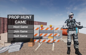 Udemy - Unreal Engine 5 Mobile Multiplayer Prop Hunt Game