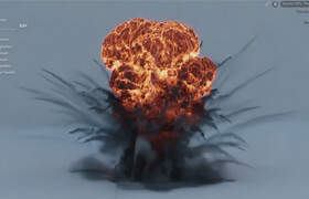 FXPHD - HOU236 - Pyrotechnic Explosions in Houdini (axiom)