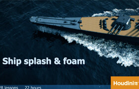 CGCircuit - Ship Splash ang Foam