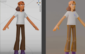 CGCookie - Basemesh - Create Stylized Characters Quickly With Blender