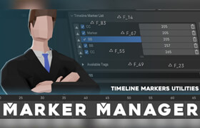 Marker Manager - Blender 时间线标记实用程序