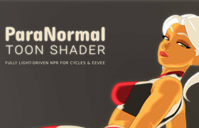 Paranormal toon shader