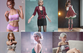 Daz 3D Poser Bundle 4 January 2025