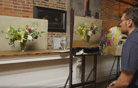 East Oaks Studio - Flower Painting Workshop with Michael Klein