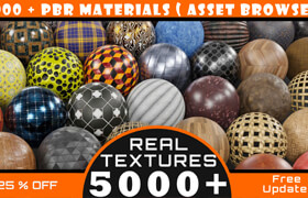 Blendermarket - 5000+ Pbr Asset Browser