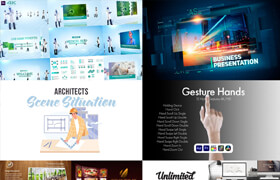 Envato Elements Videohive - Infographics Promos Slideshows v.1