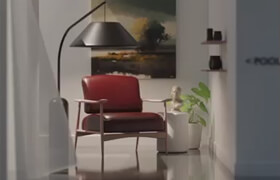 Linkedin - Interior Design with Blender Build an Advanced 3D Scene