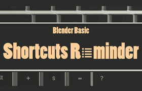 Blender Basic Shortcuts Reminder