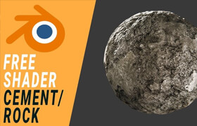 Cement-Rock Cycles Shader Node