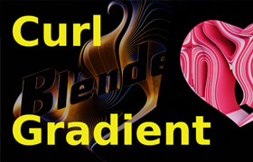 Curl-Gradient Effect