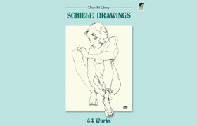 Schiele Drawings 44 Works (Dover Fine Art, History of Art) - True EPUB - book