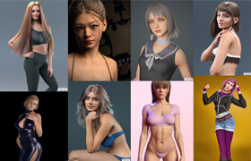 Daz 3D Poser Bundle 1 March 2025