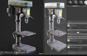 Udemy - Create a Detailed Vertical Drill 3D Modeling Texturing