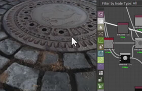 Udemy - Manhole and Pavement Materials in Substance Designer