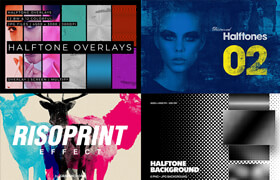 Envato Elements - Graphics - 12 Halftones -Mar25